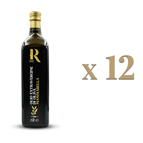 Set 12 bottiglie Mammarella Classic 1lt olio EVO 