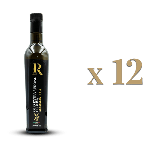 Set 12 bottiglie Mammarella Classic 500ml olio EVO 