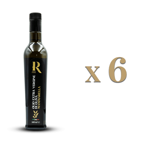 Set 6 bottiglie Mammarella Classic 500ml olio EVO 