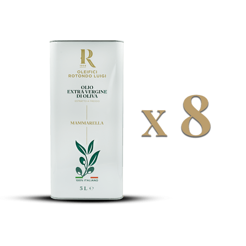 Set 8 lattine Mammarella Classic 5lt olio EVO 