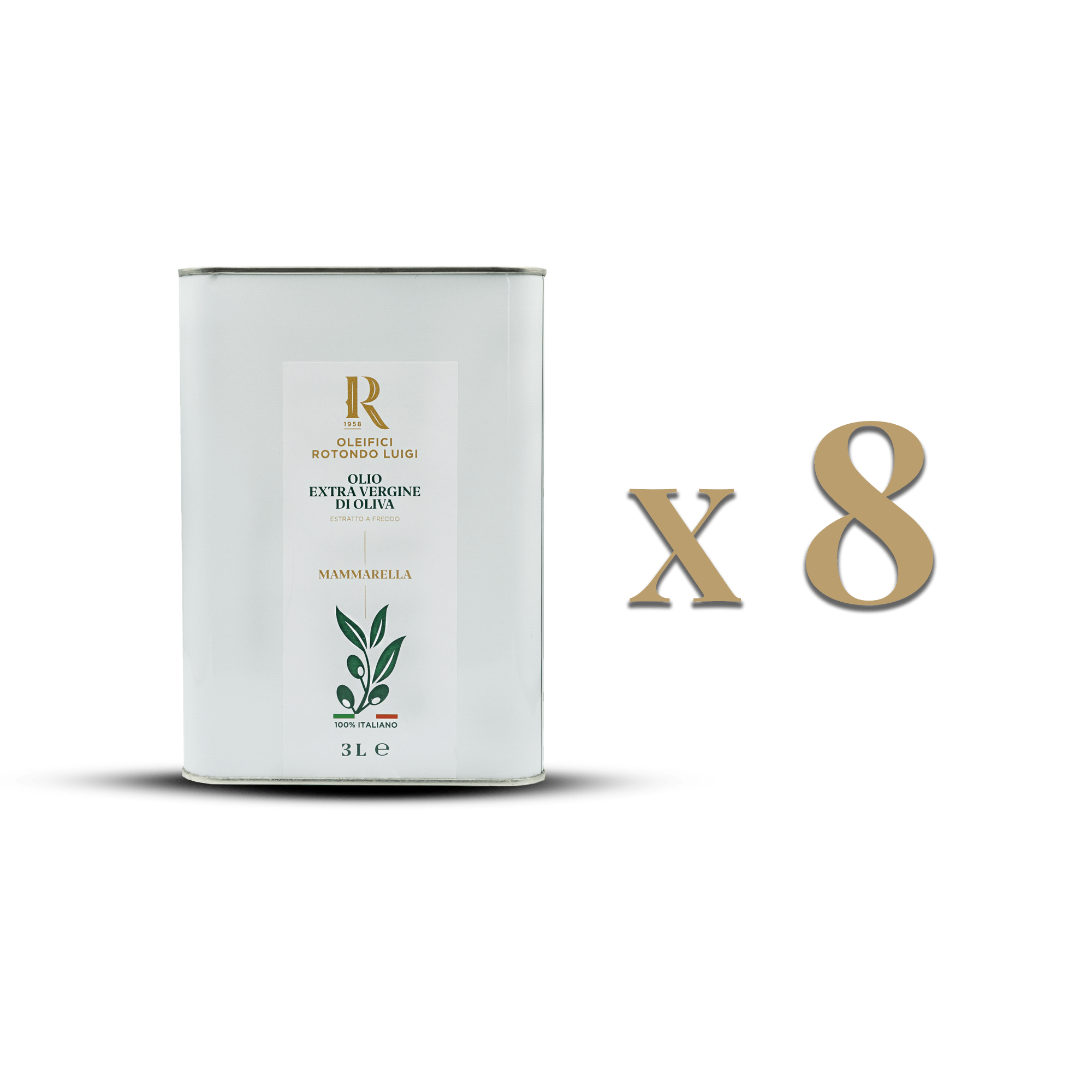 Olio EVO Mammarella Classic - Lattine - Oleifici Rotondo Luigi