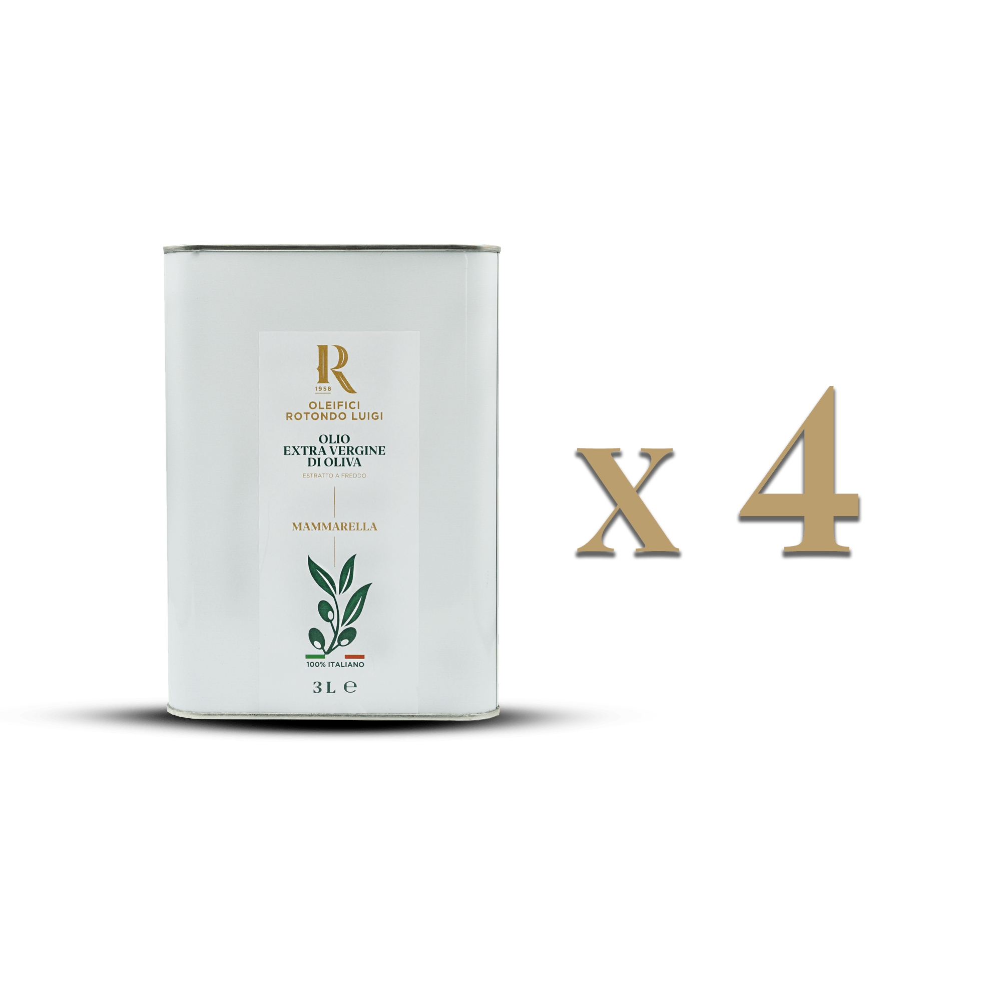Olio EVO Mammarella Classic - Lattine - Oleifici Rotondo Luigi